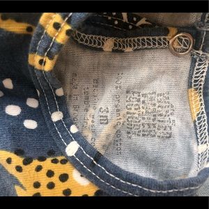 Winter water factory dress. Size 3 months old.